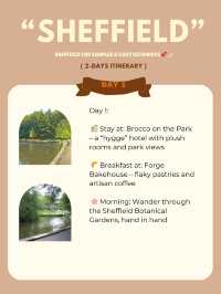 Sheffield for Couples & Cosy Getaways 💕