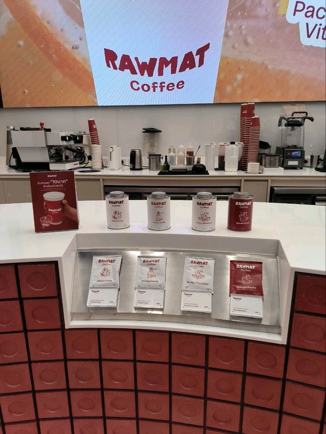 Rawmat Coffee ร้านกาแฟสุดไฮเทค