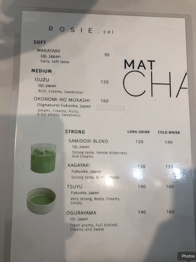 🍵 Rosie.cei คาเฟ่มัทฉะสุดคิ้วท์ในเชียงราย