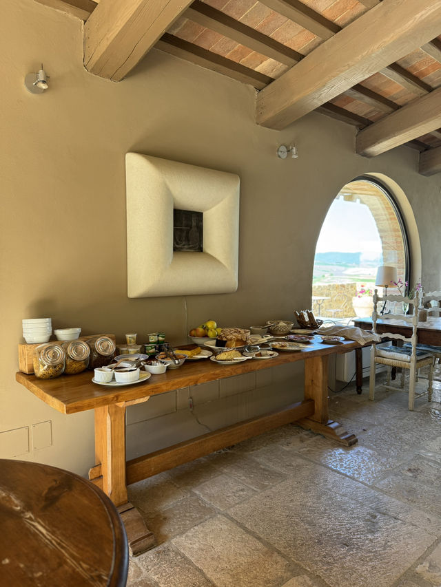 トスカーナのアグリツーリズモ　agriturismo poggio il castellare