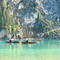 ☀️ SonnySideUP: Stillness at Lake Dobbiaco