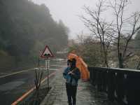 เดินเล่นในวันฝนตกที่อาลีซาน ไต้หวัน 🌧️☔️