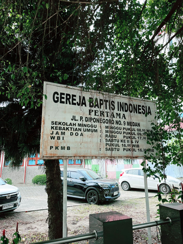 Grace and Heritage at Gereja Baptist Indonesia Pertama, Medan