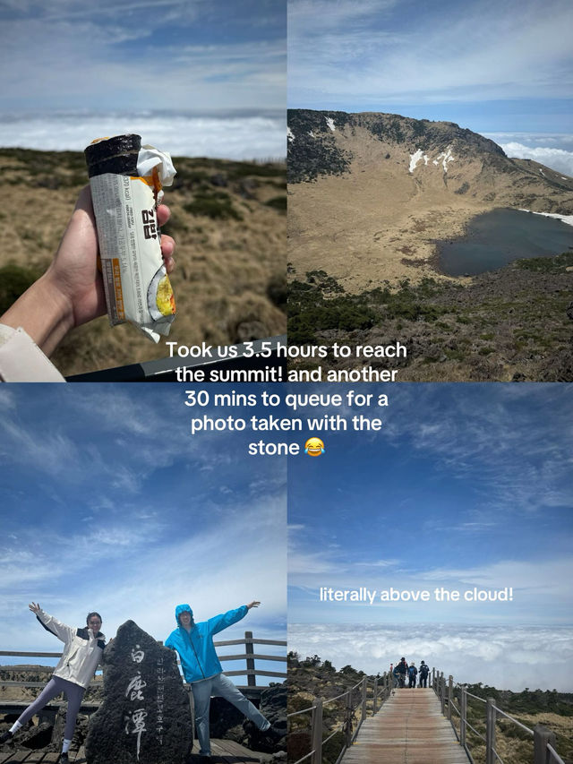 Climbing Mount Hallasan