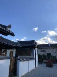 The morning at Jeonju Hanok Village