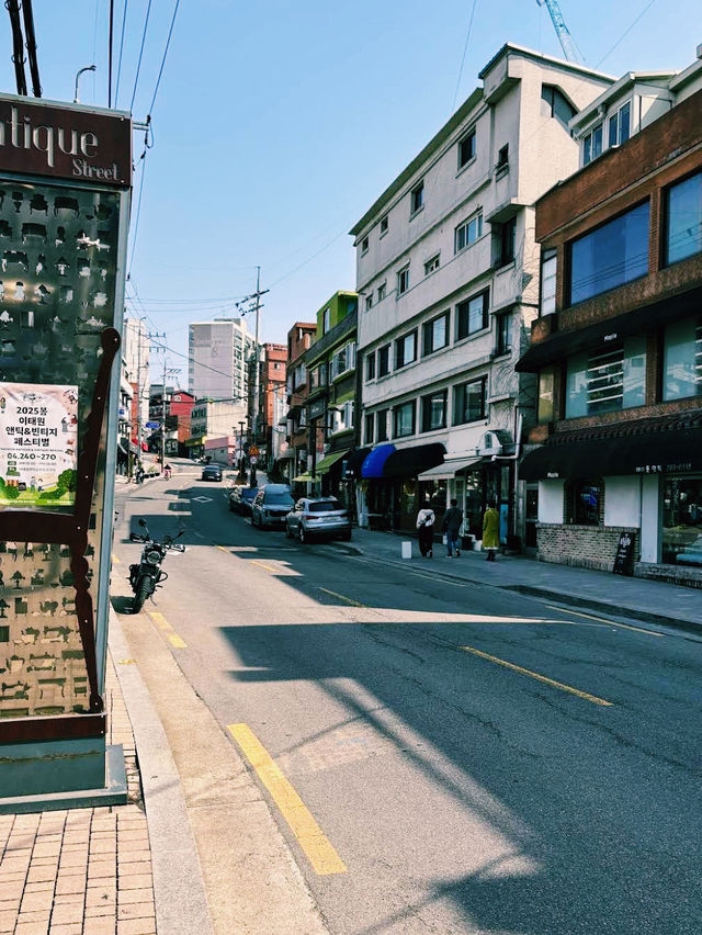 The Itaewon Antique Furniture Street