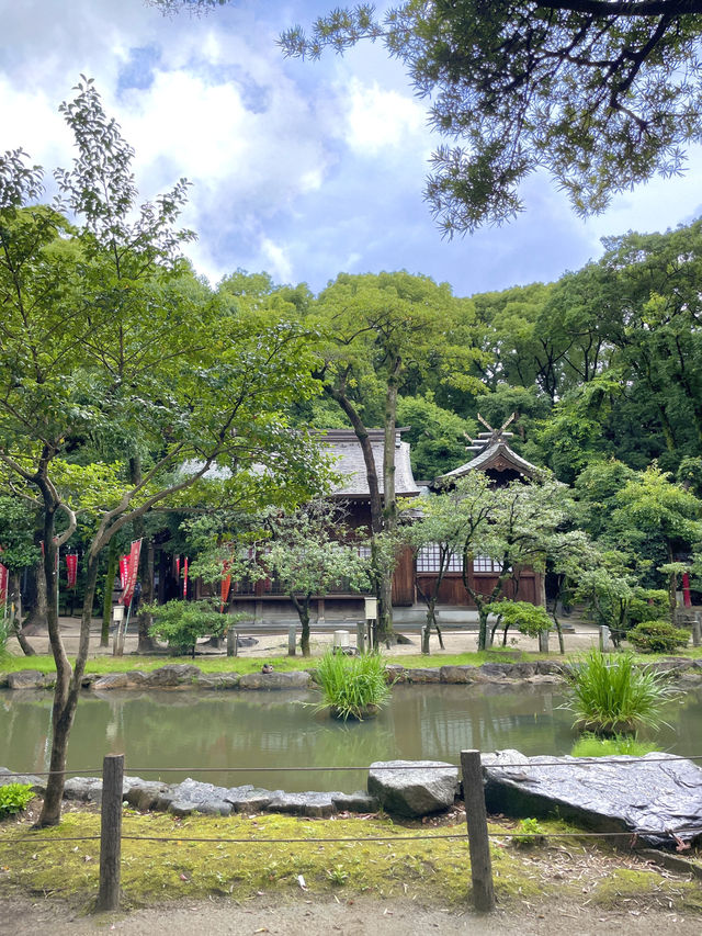 후쿠오카 도심 속 자리한 유서 깊은 신사 ⛩️