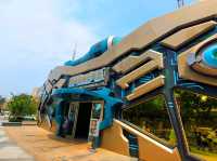 Futuristic Transformers Metrobase in Universal Studios Beijing