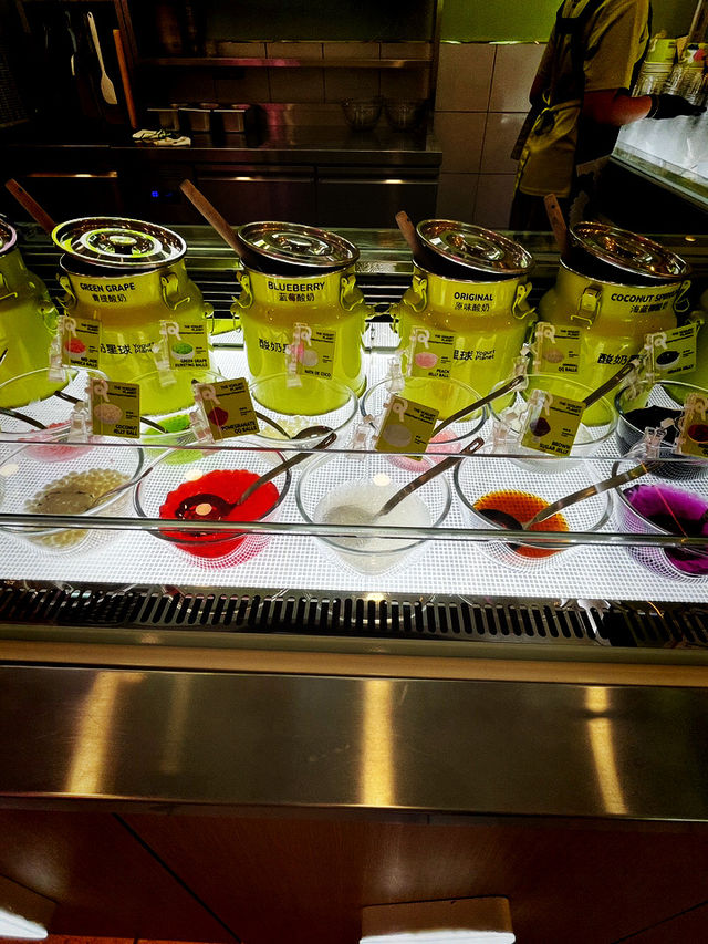 Yogurt Planet at Queensbay – Sweet Escape from the Heat!