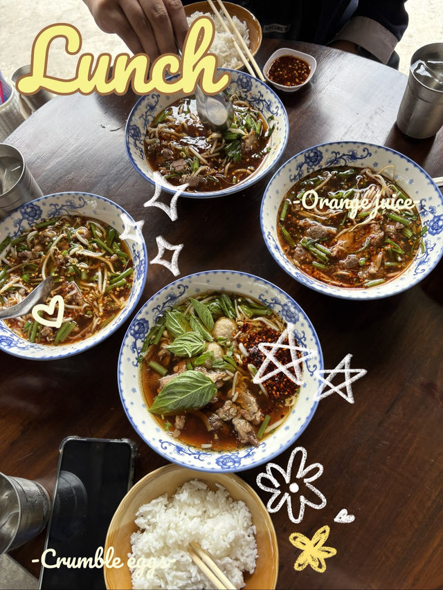 🐮🍜 เนื้อหอมก๋วยเตี๋ยวเนื้อตุ๋น&ไอติมอโวคาโด🥑🥑