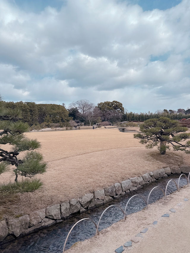 岡山後樂園🇯🇵！日本三大庭園之一！📸 靚爆！