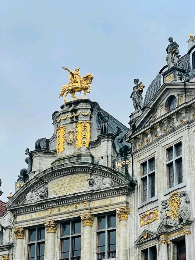 🌟🏛️ Grand Place Brussels – The Crown Jewel of the City! 🇧🇪✨
