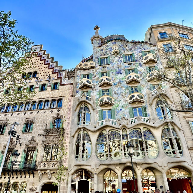 西班牙🇪🇸巴塞隆納高第踩點 巴特羅之家（Casa Batlló）