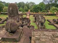 Bakong Temple, the first Khmer temple mountain of sandstone