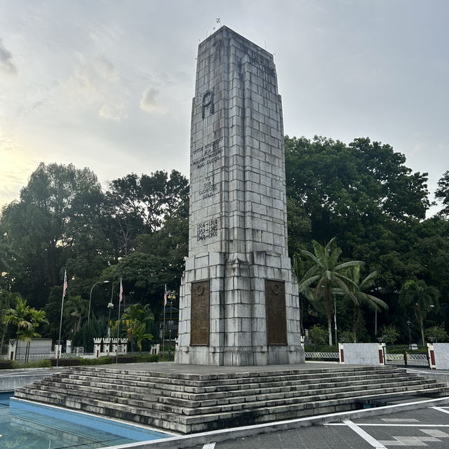 Tugu Negara: A Solemn Solo Journey Through Malaysia's Fight for Freedom"** 🌿🕊️
