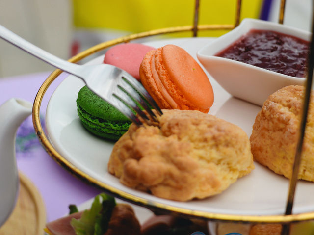 afternoon tea @ The Blue Sky Resort Khao Kho