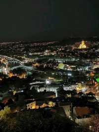 Night Strolls and City Glow at Narikala Fortress