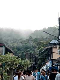 หน้าฝนกับหมู่บ้านอิต่องปิล็อค กาญจนบุรี