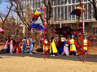 Visiting the King Sejong Memorial Hall with a wedding ceremony