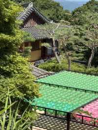 石窟庵山腳下：「壽光不語，道在其中」壽光殿