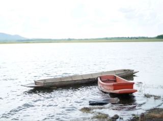 Freshwater Sea at Rabom Dam Reservoir