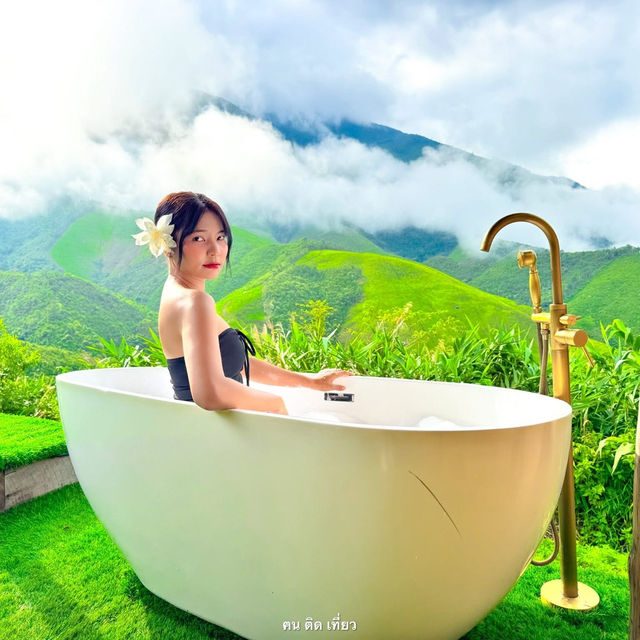 #ที่พักหมู่บ้านสะปัน  บนยอดดอย แช่อ่างฟินๆ ชมหมอก #ที่พักหมู่บ้านสะปัน  บนยอดดอย แช่อ่างฟินๆ ชมหมอก