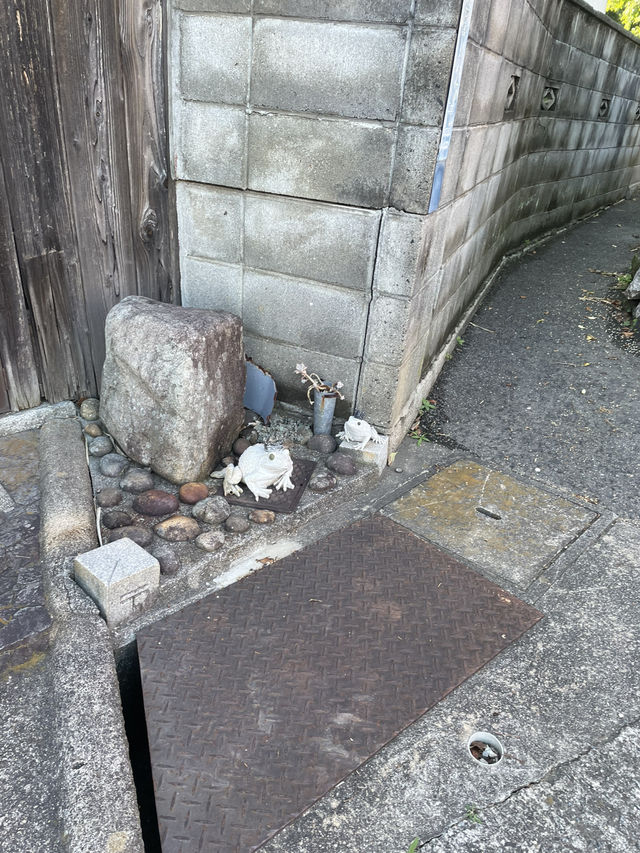 新幹線上就能看見的大島神社 連立鳥居