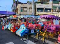 ถนนคนเดินโบราณ บนเกาะฉีจิน เมืองเกาสง