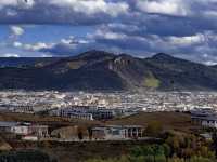 송찬림사 정상에서 내려다본 자연의 모습