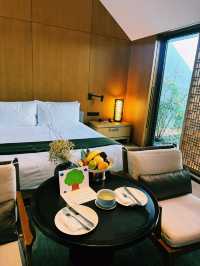 도심의 소음이 완전히 사라지는 순간, 상하이 아만양윤 호캉스