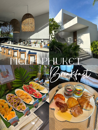 เช้าวันอันสงบสุขและอาหารเช้าแสนอร่อยที่โรงแรมเมลิอา ภูเก็ต ไม้ขา