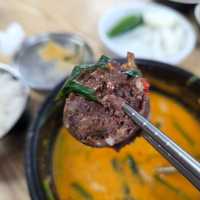 서귀포 안덕면 맛집)산방산흑돼지순대본점 - 사계해변, 산방산 아침식사, 순대국밥 맛집