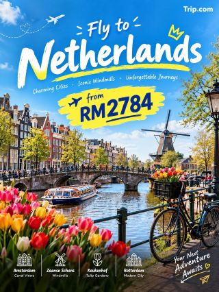 🇳🇱 FLY TO THE NETHERLANDS! ✈️🌷