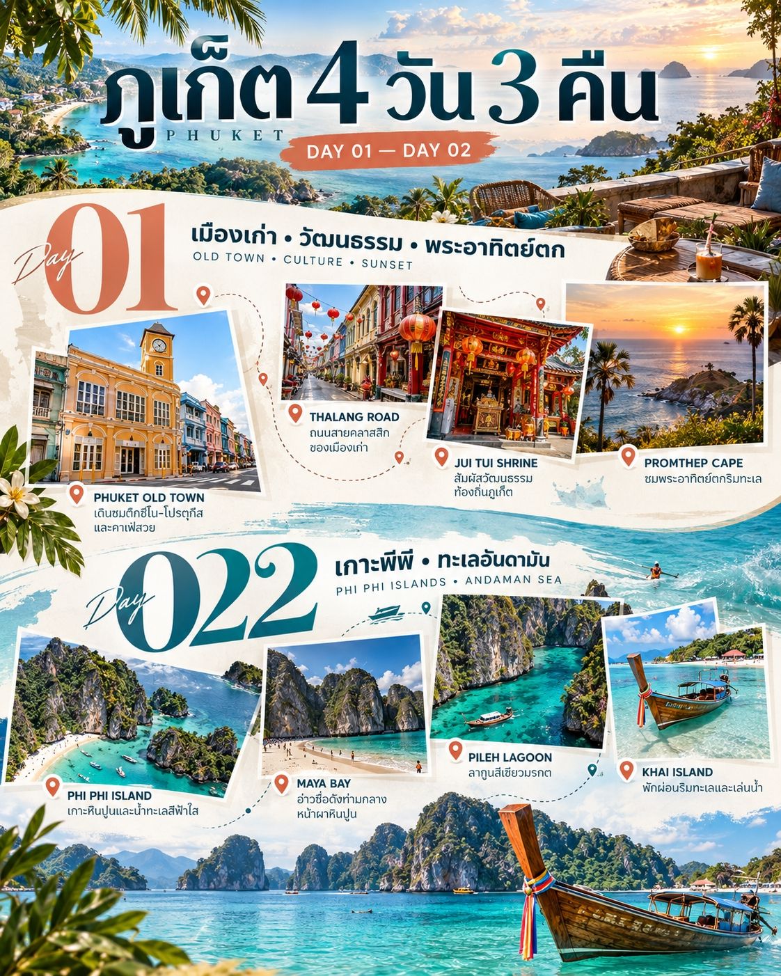 🇹🇭 PHUKET 4 ngày 3 đêm 🌴🌊