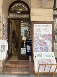 Cutest souvenir shop in Budapest