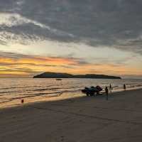 The stunning Pantai Cenang beach 