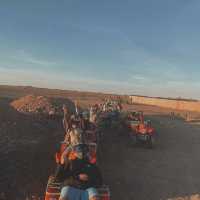 Nothing beats quad biking in the dessert 