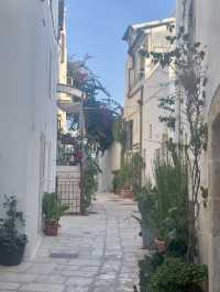 Prancing around Polignano a Mare
