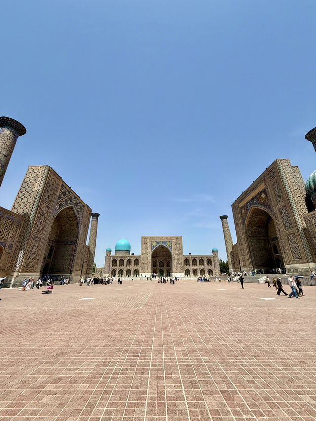 Spring Highlight in Samarkand: Registan Square