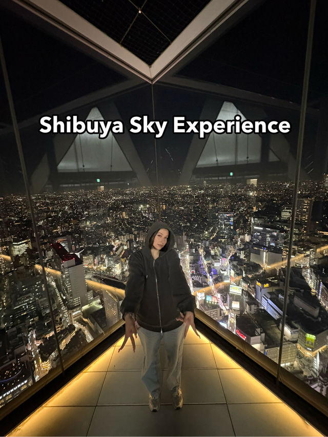 Shibuya Sky After Dark 🌃✨