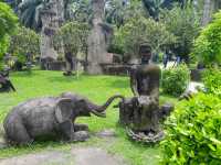 Buddha Park in Vientiane