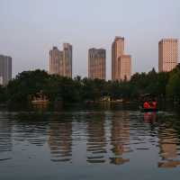 🌇 Baohe Park Sunset: Tranquil Beauty in the Heart of Hefei