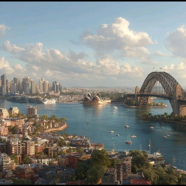Sydney’s glittering icons await! 🌉✨