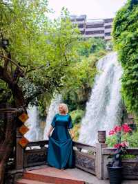 Город построенный на водопаде