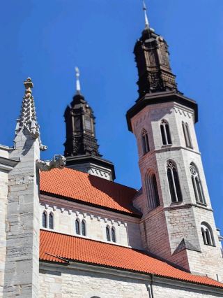 The Most Beautiful Gothic Cathedral Under a Clear Sky.