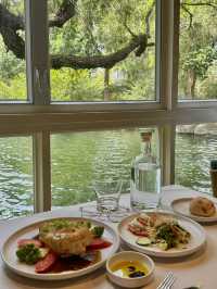 香港公園白色湖畔Cafe🫖好似去咗歐洲咁🏞️
