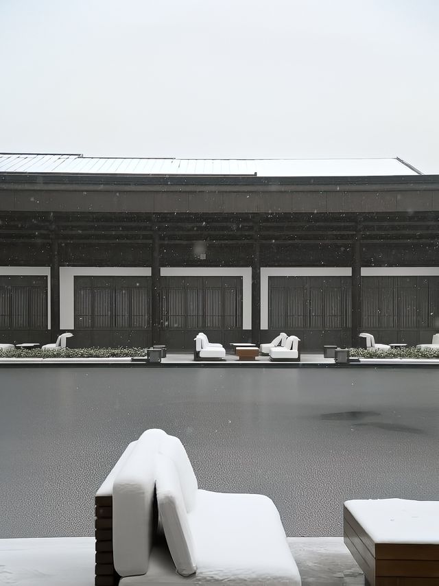 下雪的湖州和西塞山更配哦