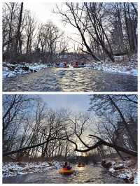 冰天雪地玩漂流，礦泉水上的小奢侈，長白山露水河，特別的體驗