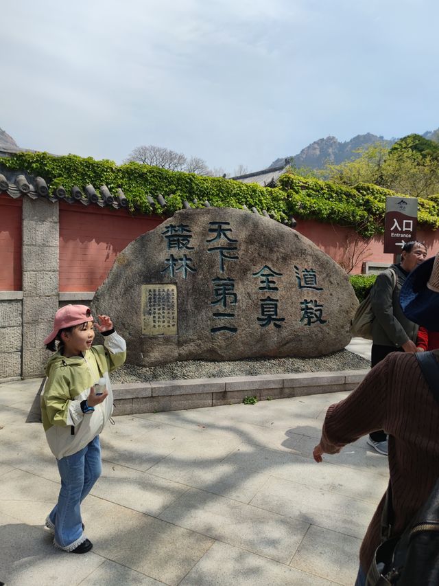 泰山雖雲高，不如東海嶗