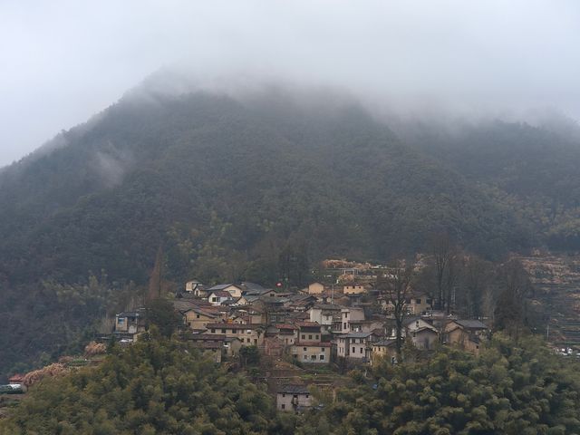 初春雪天打卡陳家鋪古村